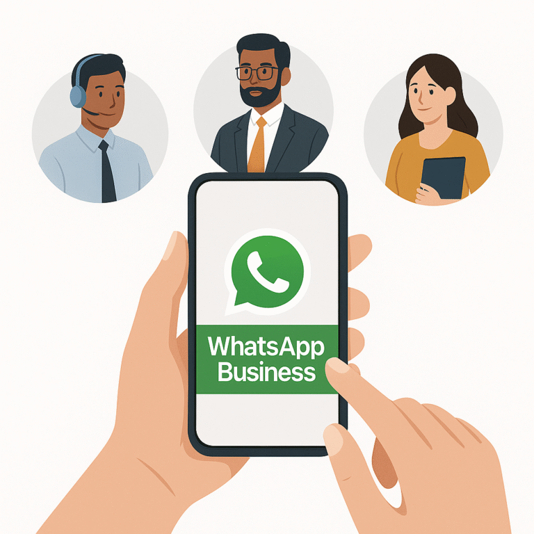 Múltiplos Atendentes no WhatsApp Business