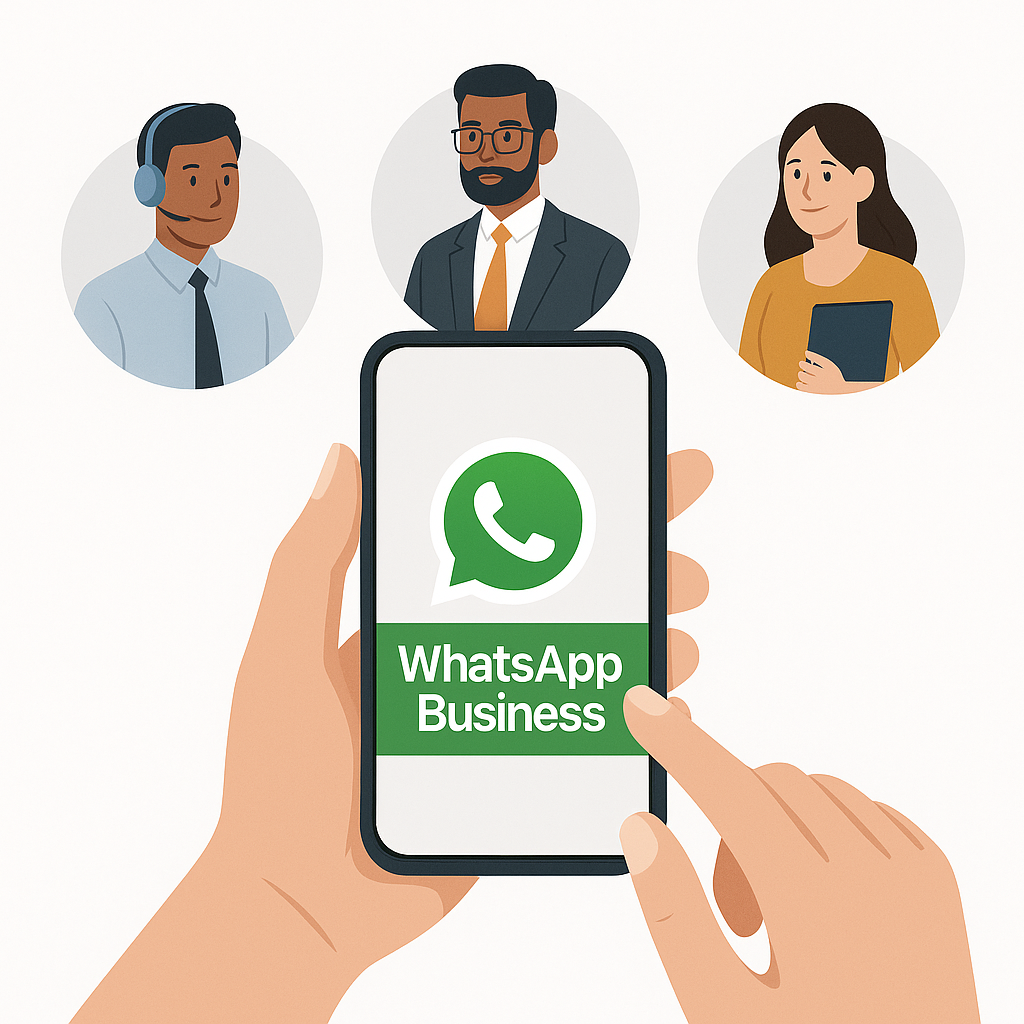 Múltiplos Atendentes no WhatsApp Business