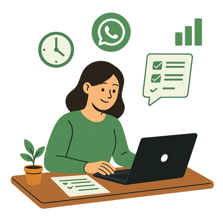 Produtividade no WhatsApp do seu escritório contábil