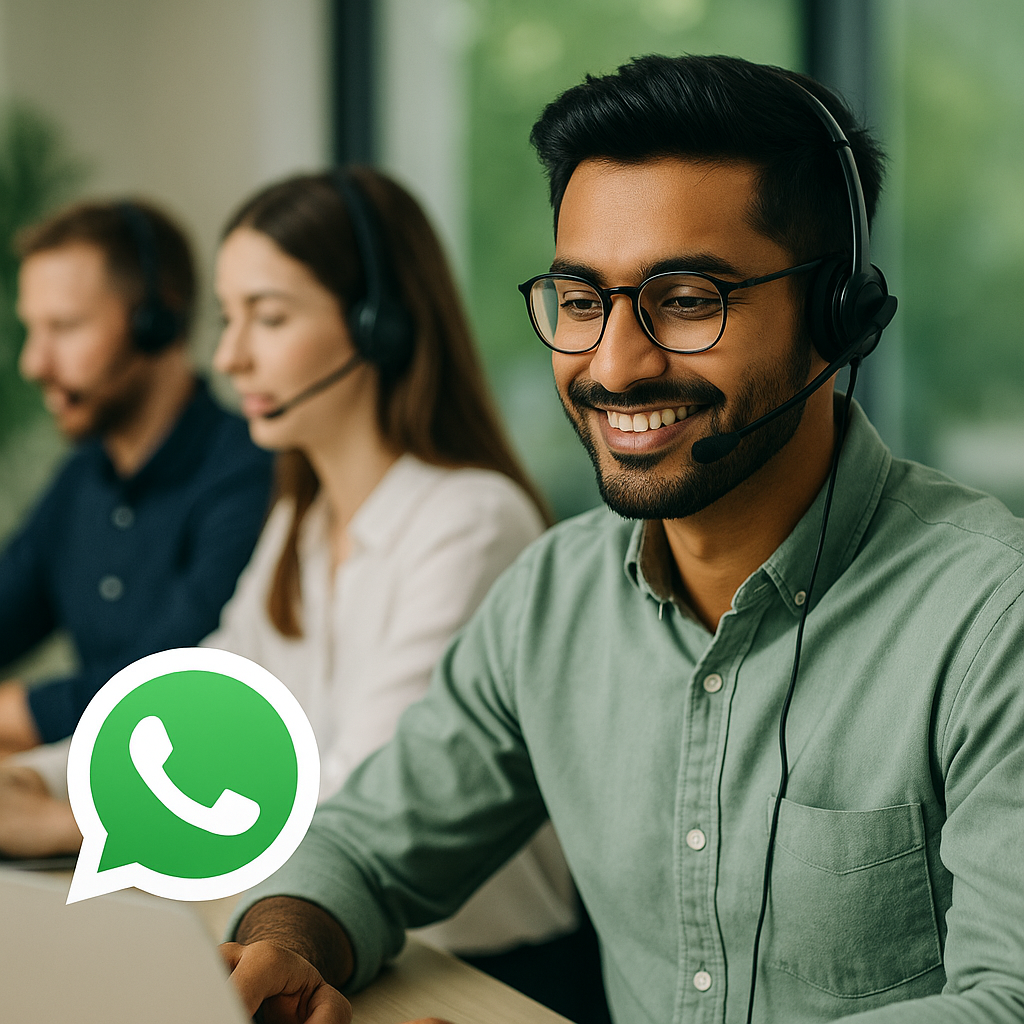 WhatsApp Business com múltiplos atendentes
